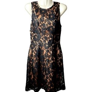French Connection | Black Lace Formal Dress | Size 4